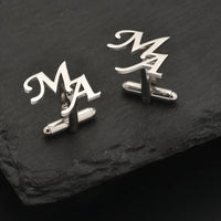 Personalised Initial Cufflinks