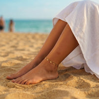 Disc Charm Anklet