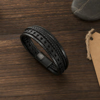Braided Leather Bracelet