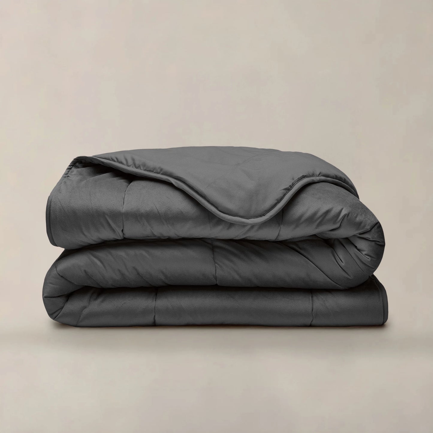 Lazy Velvet Bettdecke Anthrazit