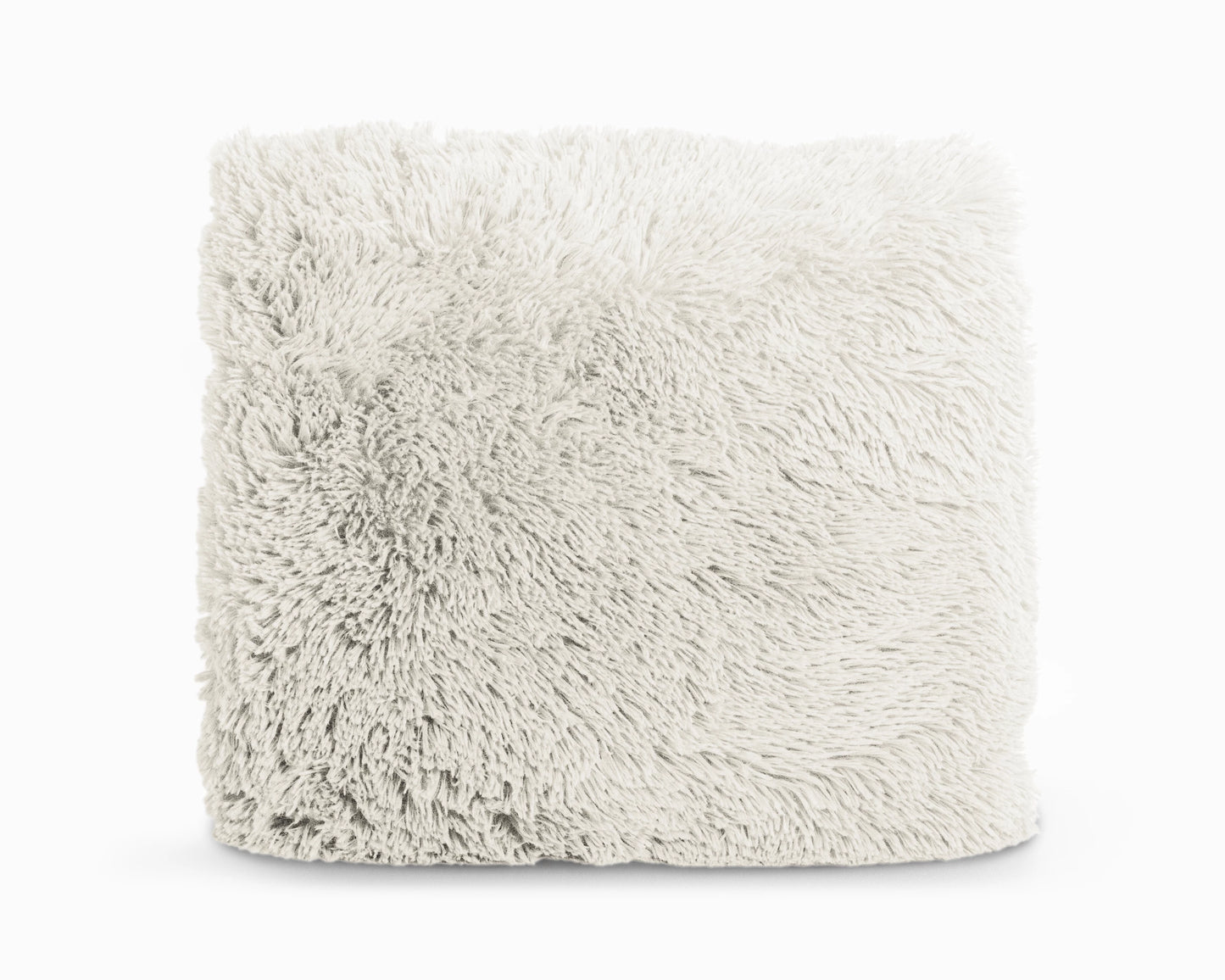 Polar Bear Sierkissen – Stilvolles Dekokissen mit weichem Kunstfell 50 × 50 cm