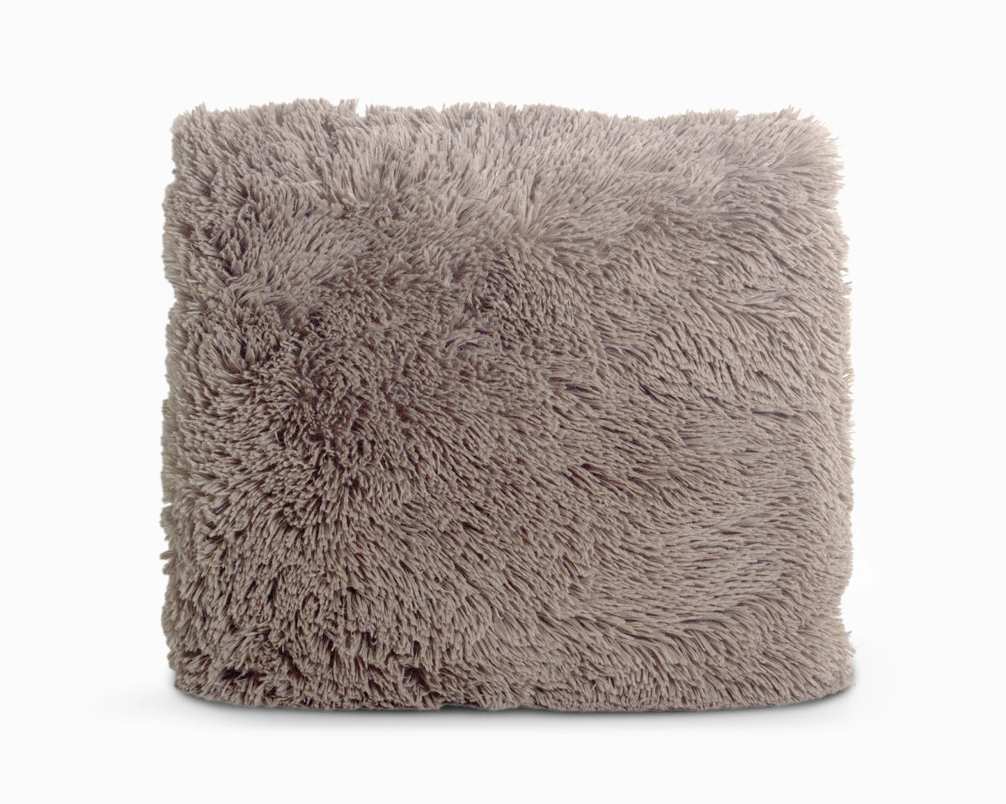 Polar Bear Sierkissen – Stilvolles Dekokissen mit weichem Kunstfell 50 × 50 cm