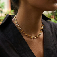 Heart-Shaped Buckle Necklace