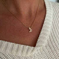 Zodiac Pendant Necklace