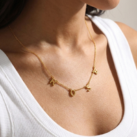 Personalised Letter Name Necklace