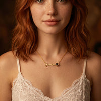 Name Necklace with Photo Projection