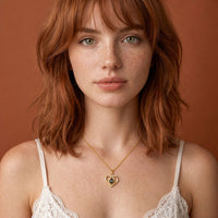 Photo Heart Necklace
