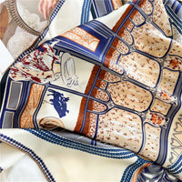 Boutique Print Silk Scarf