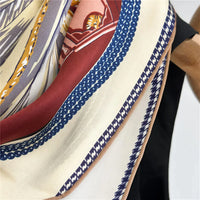 Boutique Print Silk Scarf