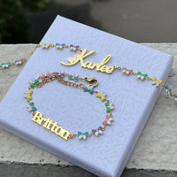 Butterfly Name Necklace
