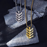 Chevron Name Necklace