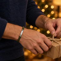 Engraved Rope ID Bracelet