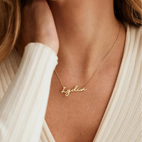 Custom Cursive Name Necklace