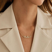 Personalised Name Necklace with Heart