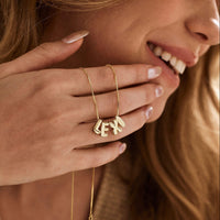 Bubble Name Necklace