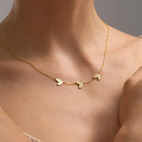 Multiple Heart Necklace