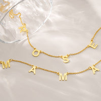 Personalised Letter Name Necklace