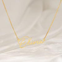 Signature Name Necklace