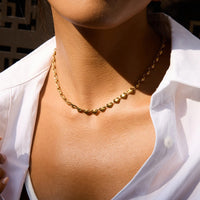 Mini Heart-Shaped Buckle Necklace