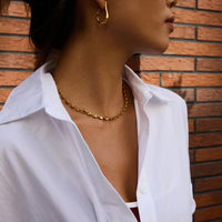 Mini Heart-Shaped Buckle Necklace