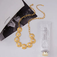 Pearl Circle Necklace