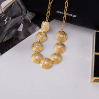 Pearl Circle Necklace