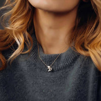 Zodiac Pendant Necklace