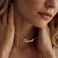 Custom Heart Name Necklace