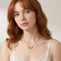Handcuff Interlocking Necklace