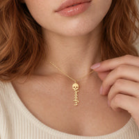 Skull Name Necklace