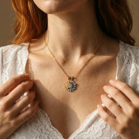 Sun and Moon Couple Necklaces