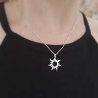 Sun Pendant Necklace