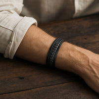 Braided Leather Bracelet