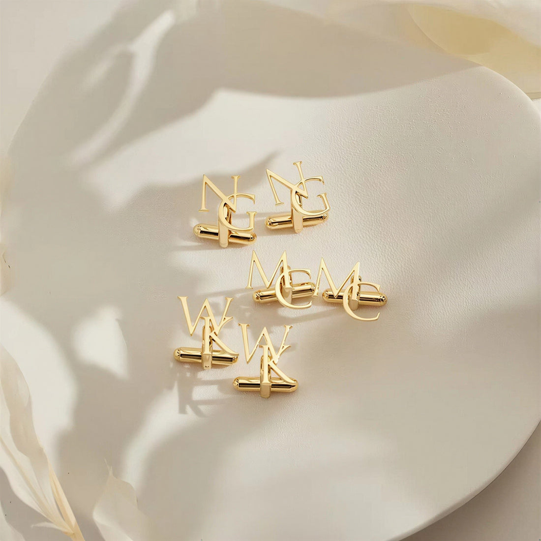 Personalised Initial Cufflinks