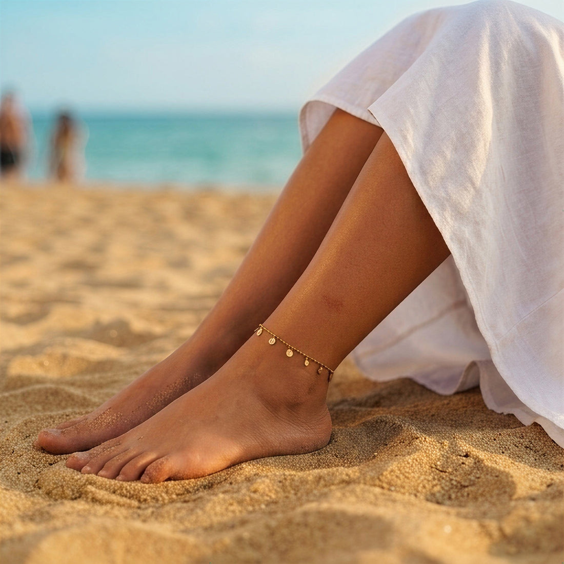 Disc Charm Anklet