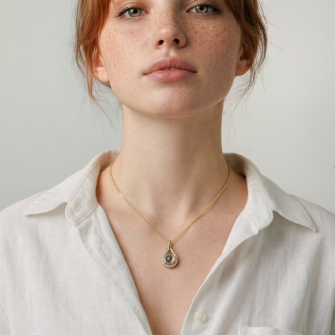 Photo Projection Necklace