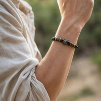 Wolf Tiger Eye Bracelet