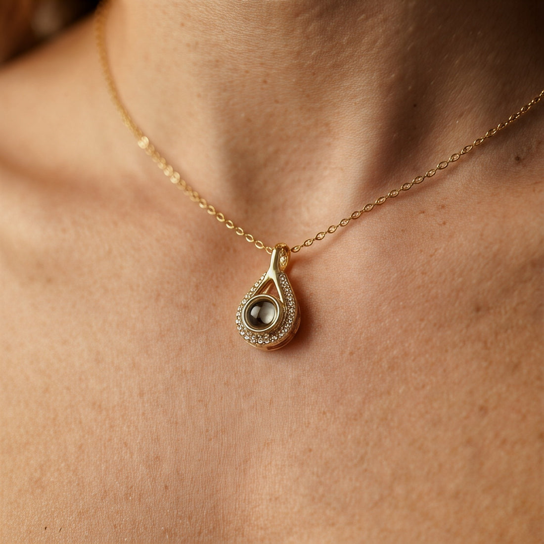Photo Projection Necklace