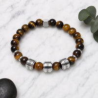 Tiger Eye Name Bracelet