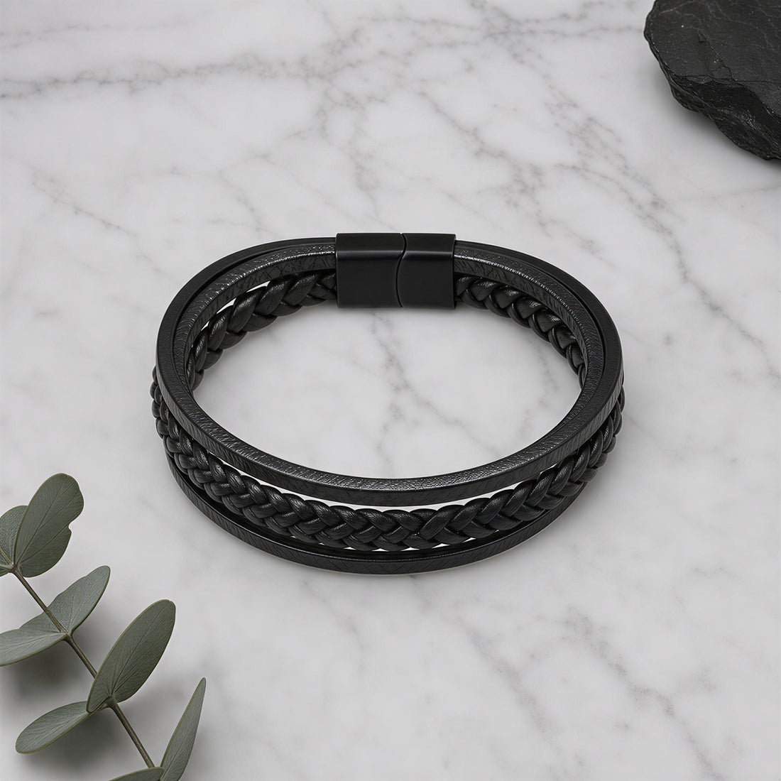 Braided Leather Bracelet