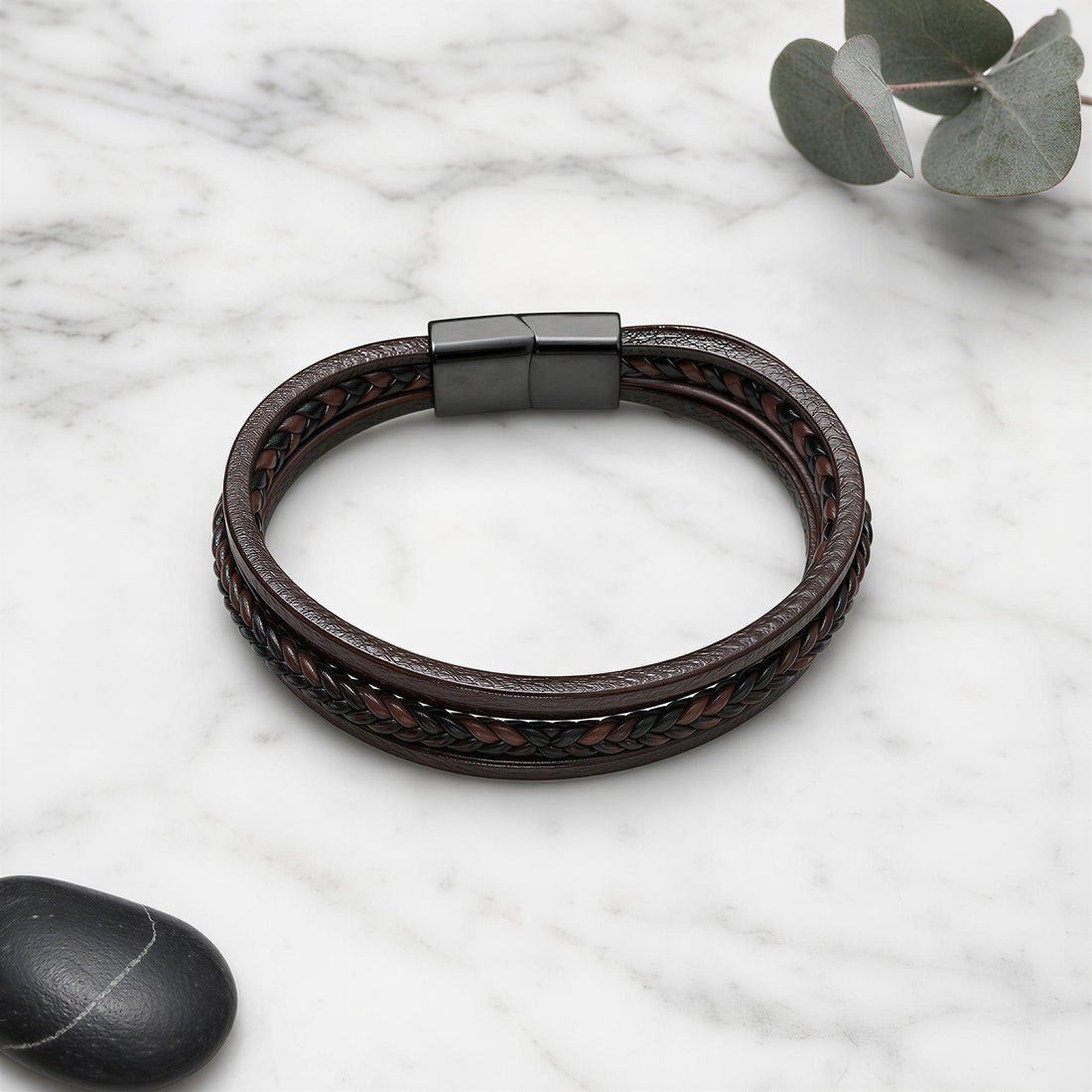 Braided Leather Bracelet