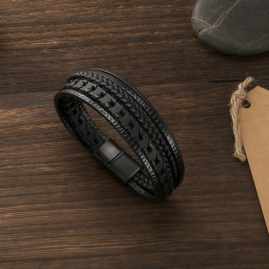 Braided Leather Bracelet