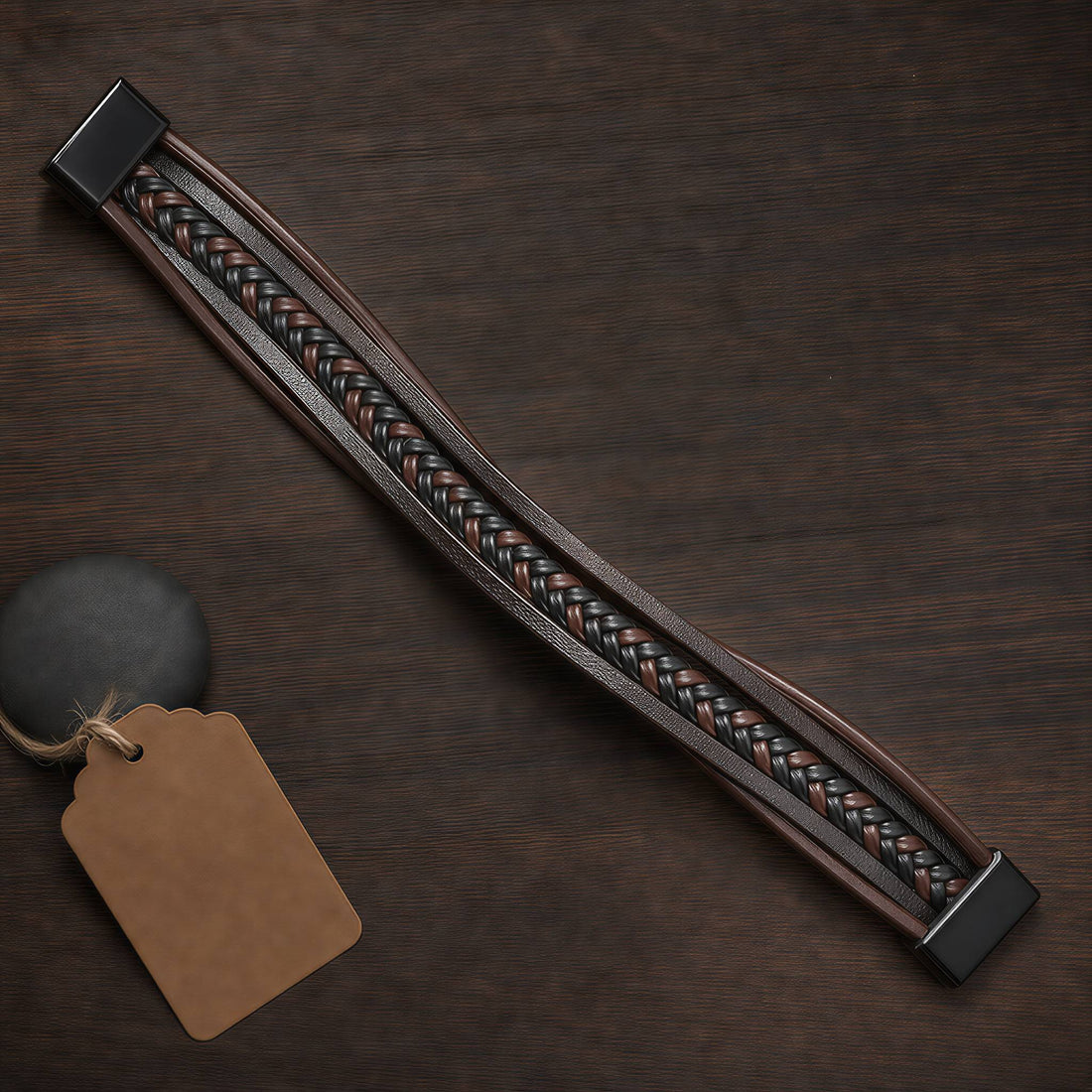 Braided Leather Bracelet