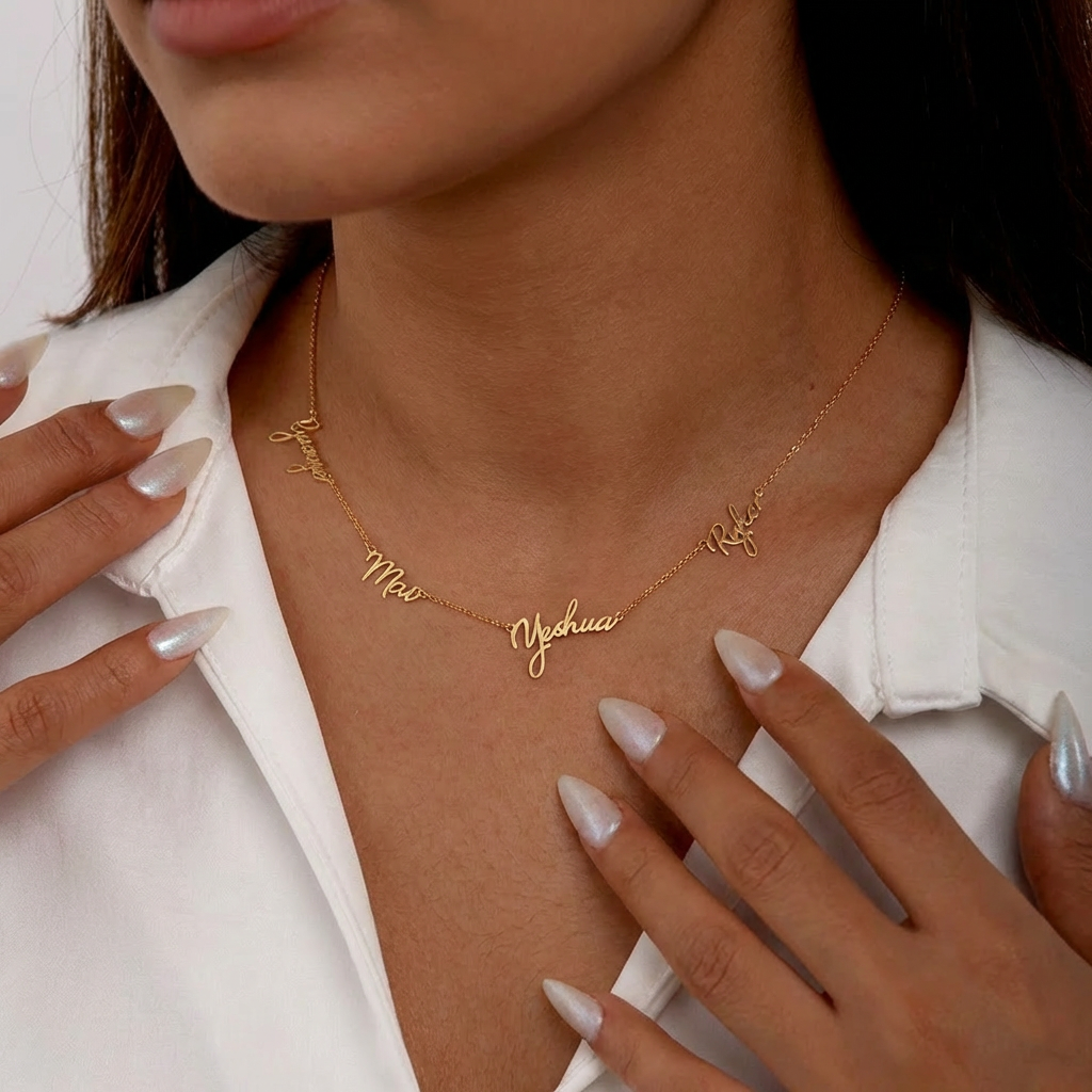 Personalised Multiple Name Necklace