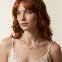 Multi Butterfly Station Necklace