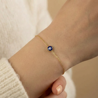 Dainty Evil Eye Bracelet