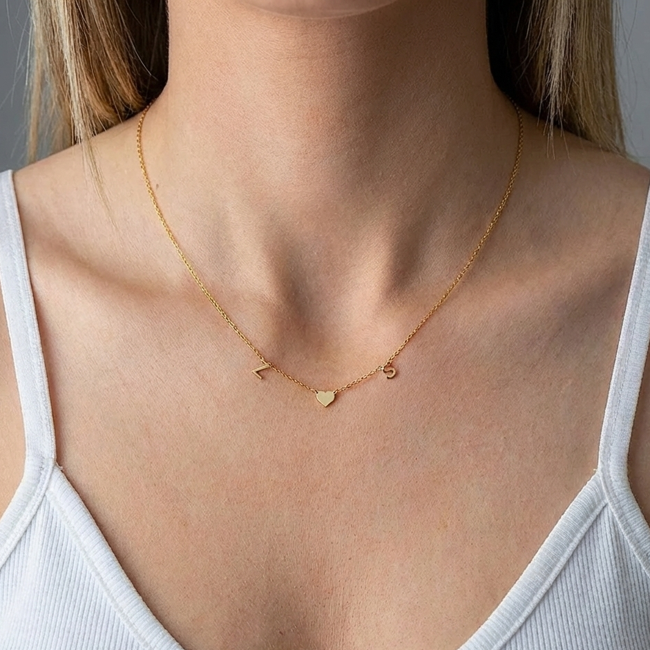 Personalised Letter and Symbol Necklace