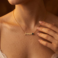 Name Necklace with Photo Projection