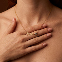 Name Necklace with Photo Projection