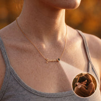 Name Necklace with Photo Projection